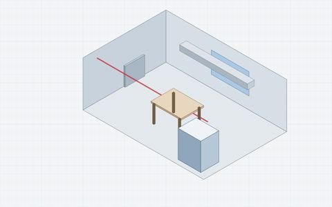 Revit existing-conditions model Revit model of an existing room created from a scan
